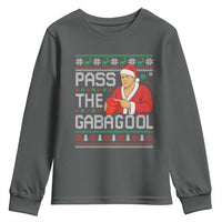 Funny Pass The Gabagool Christmas Youth Sweatshirt Italian Food Xmas Mafia Gangster Movie - Wonder Print Shop