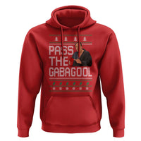 Funny Pass The Gabagool Christmas Hoodie Italian Food Xmas Mafia Movie - Wonder Print Shop