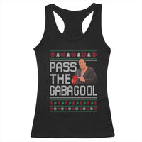 Funny Pass The Gabagool Christmas Racerback Tank Top Italian Food Xmas Mafia Movie - Wonder Print Shop