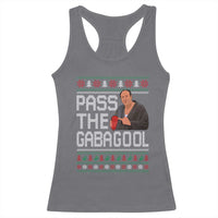 Funny Pass The Gabagool Christmas Racerback Tank Top Italian Food Xmas Mafia Movie - Wonder Print Shop