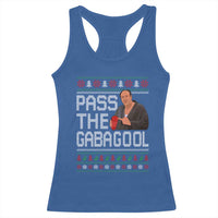 Funny Pass The Gabagool Christmas Racerback Tank Top Italian Food Xmas Mafia Movie - Wonder Print Shop