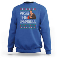 Funny Pass The Gabagool Christmas Sweatshirt Italian Food Xmas Mafia Movie - Wonder Print Shop