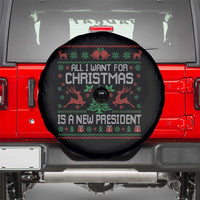 All I Want For Christmas Is A New President Spare Tire Cover Funny Xmas Political Satire - Wonder Print Shop