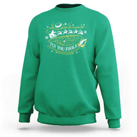 Funny Fly You Fools Christmas Sweatshirt Fantasy Movie Wizard Santa Sleigh - Wonder Print Shop