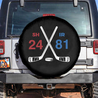 Funny Romance Hockey Spare Tire Cover 24 81 Numbers Sport Ice Hockey Team - Wonder Print Shop