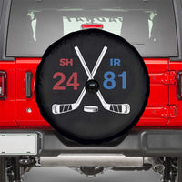 Funny Romance Hockey Spare Tire Cover 24 81 Numbers Sport Ice Hockey Team - Wonder Print Shop