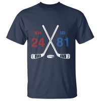 Funny Romance Hockey T Shirt 24 81 Numbers Sport Ice Hockey Team - Wonder Print Shop