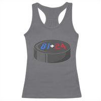 Funny Romance Hockey Lover Racerback Tank Top 24 81 Jersey Numbers Sport - Wonder Print Shop