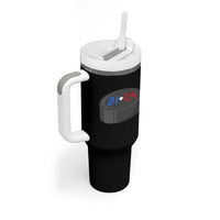 Funny Romance Hockey Lover Tumbler With Handle 24 81 Jersey Numbers Sport - Wonder Print Shop