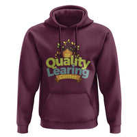 Funny Day Care Hoodie Quality Learing Center Learning School Quote - Wonder Print Shop