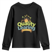Funny Day Care Youth Sweatshirt Quality Learing Center Learning School Quote - Wonder Print Shop