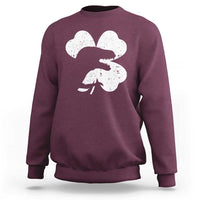 Funny St Patricks Day Dinosaur Shamrock Sweatshirt