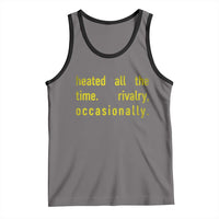 Funny Heated All The Time Rivalry Occasionally Tank Top LGBT Ice Hockey