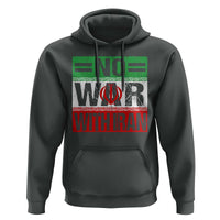 No War With Iran Hoodie Freedom For Iranians Vintage Iran Flag