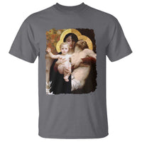 Jesus Christ and Mother Mary William Adolphe Bouguereau Art T Shirt