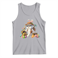 Funny Easter Day Bunny Miner Egg Video Game Tank Top