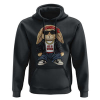 Hip Hop Easter Bunny He is Risen Jesus Religious Christian Hoodie