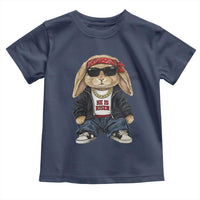Hip Hop Easter Bunny He is Risen Jesus Religious Christian Toddler T Shirt