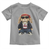 Hip Hop Easter Bunny He is Risen Jesus Religious Christian Toddler T Shirt