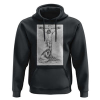 Jesus and St Mary Magdalene At The Cross Hoodie Vintage Catholic Lent