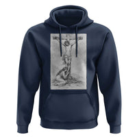 Jesus and St Mary Magdalene At The Cross Hoodie Vintage Catholic Lent