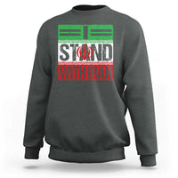 I Stand With Iran Sweatshirt Iranian People Freedom Protest