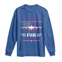 Purple Up For Military Kids Long Sleeve Shirt Vintage American Flag Fights