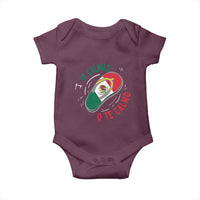 Funny Te Calmas O Te Calmo Baby Onesie Mexican Mother's Day