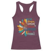 Sober Recover Racerback Tank Top Be The Reason Someone Believes Recovery Is Possible