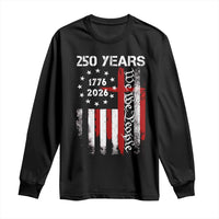 250 Years America Anniversary Christian USA Flag Long Sleeve Shirt