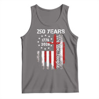 250 Years America Anniversary Christian USA Flag Tank Top