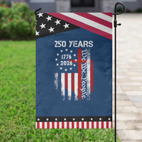 250 Years America Anniversary Christian USA Flag Patriotic Garden Flag