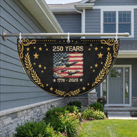 USA 250 Years 1776 2026 Jets Trail American Flag Patriotic Fan Flag