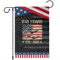 USA 250 Years 1776 2026 Patriotic Jets Trail American Flag Patriotic Garden Flag