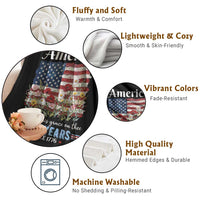 America God Shed His Grace On Thee 250 Years Since 1776 Throw Blanket