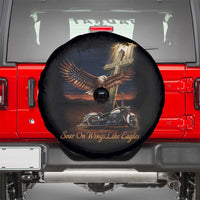 Soar On Wings Like Eagles Christian Spare Tire Cover Isaiah 40:31 Bible Verse Faith Motorcycle