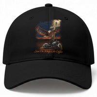 Soar On Wings Like Eagles Christian Baseball Cap Isaiah 40:31 Bible Verse Faith Motorcycle