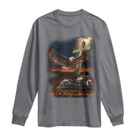Soar On Wings Like Eagles Christian Long Sleeve Shirt Isaiah 40:31 Bible Verse Faith Motorcycle