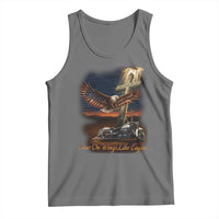 Soar On Wings Like Eagles Christian Tank Top Isaiah 40:31 Bible Verse Faith Motorcycle