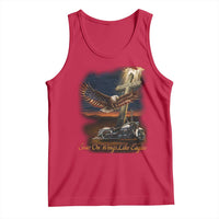 Soar On Wings Like Eagles Christian Tank Top Isaiah 40:31 Bible Verse Faith Motorcycle