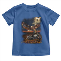 Soar On Wings Like Eagles Christian Toddler T Shirt Isaiah 40:31 Bible Verse Faith Motorcycle