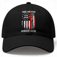 One Nation Under God 250 Years Baseball Cap 250th Anniversary USA