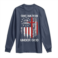 One Nation Under God 250 Years Long Sleeve Shirt 250th Anniversary USA