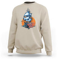 Funny Sailing Sweatshirt We're Gonna Need A Bigger Boat Vintage Boating - Wonder Print Shop