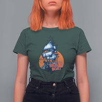 Funny Sailing T Shirt For Women We're Gonna Need A Bigger Boat Vintage Boating - Wonder Print Shop