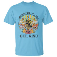 Autism Awareness T Shirt Choose To Include Bee Kind Retro Vintage Flower Bee - Wonder Print Shop