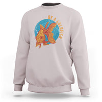 Goldfish Lover Sweatshirt Be A Goldfish - Wonder Print Shop