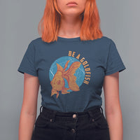 Goldfish Lover T Shirt For Women Be A Goldfish - Wonder Print Shop