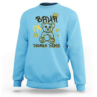 10th Birthday Sweatshirt Bruh I'm Double Digits 10 Years Old Kid - Wonder Print Shop