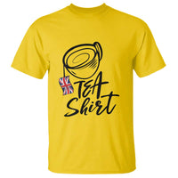Funny British Tea T Shirt Quote UK Flag - Wonder Print Shop